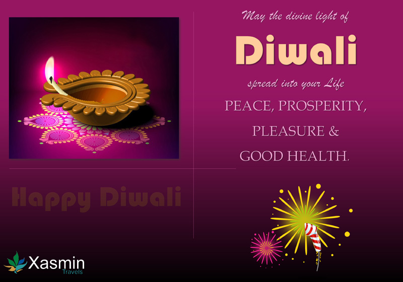 Diwali Greeting from Xasmin Travels